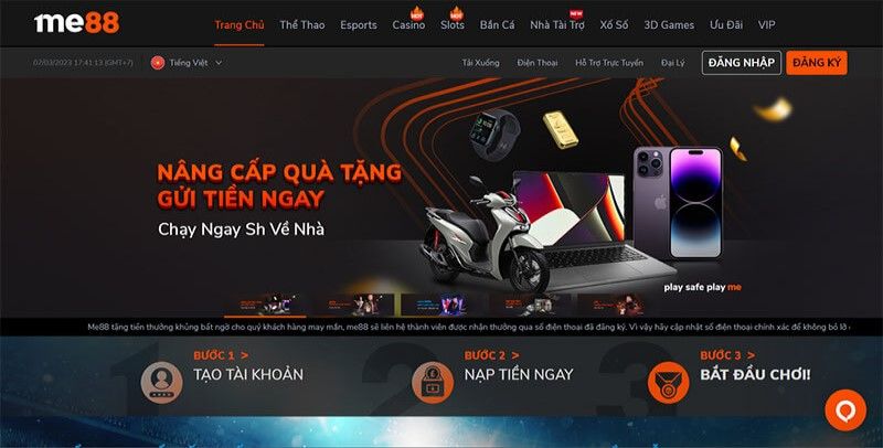 Tìm hiểu về trang cá cược Me88 fun